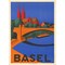 Basel - Vintage Swiss Travel Poster Prints product 1